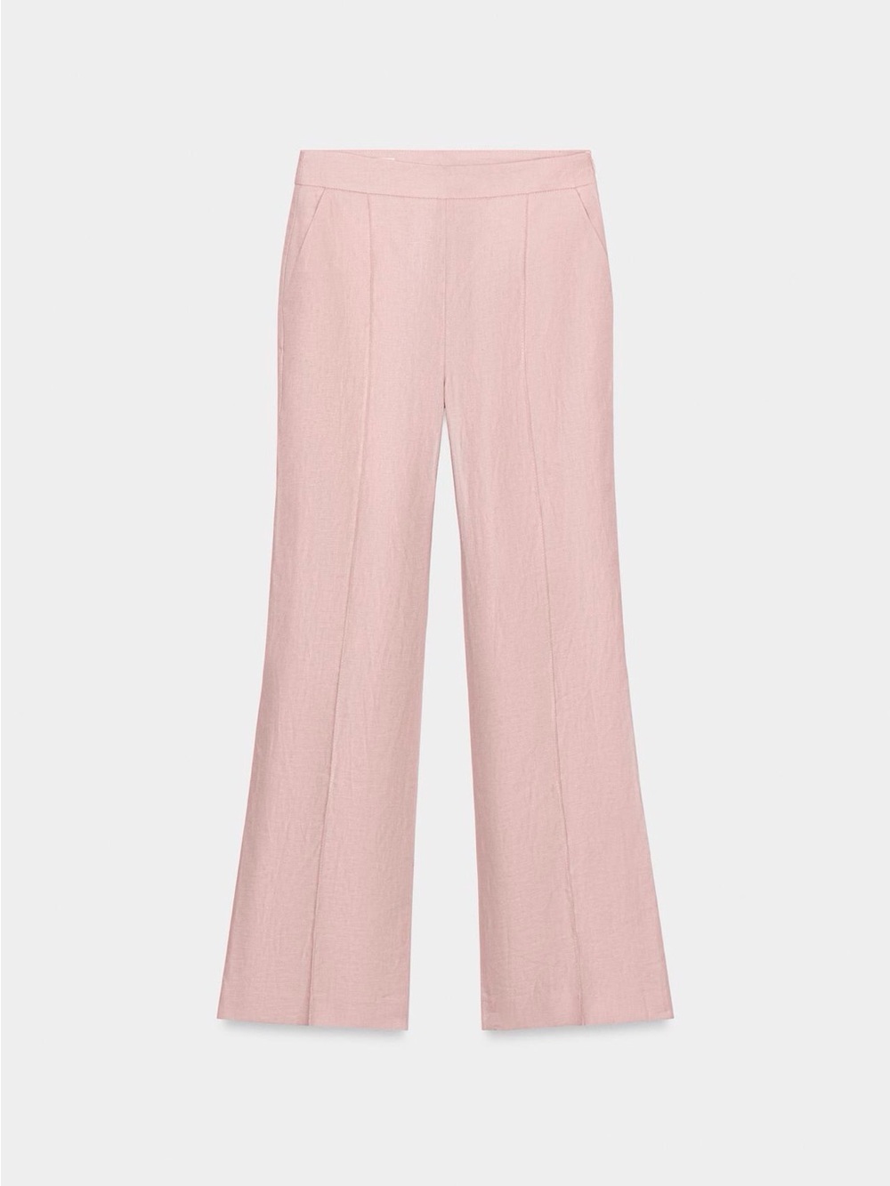 Brand new Zara Blush
100% linen straight-leg pants